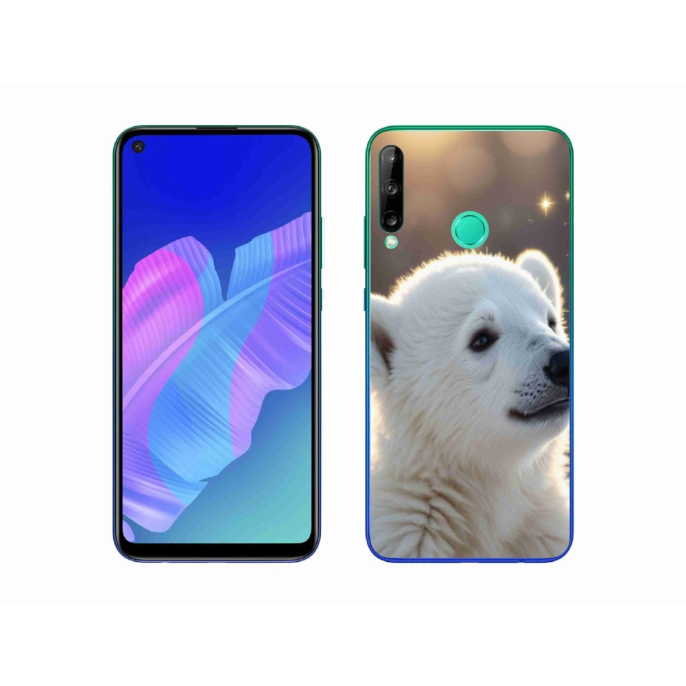 Gélový kryt mmCase na Huawei P40 Lite E - ľadový medveď