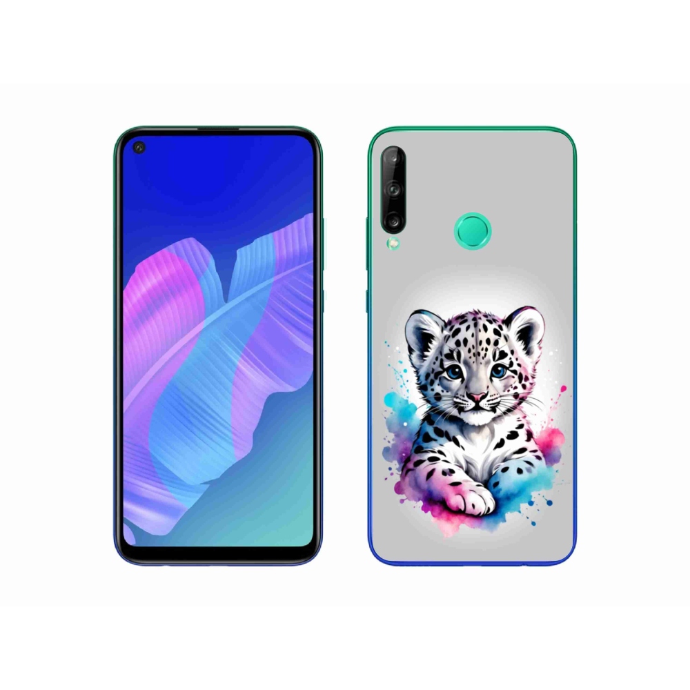 Gélový kryt mmCase na Huawei P40 Lite E - leopardej mláďa