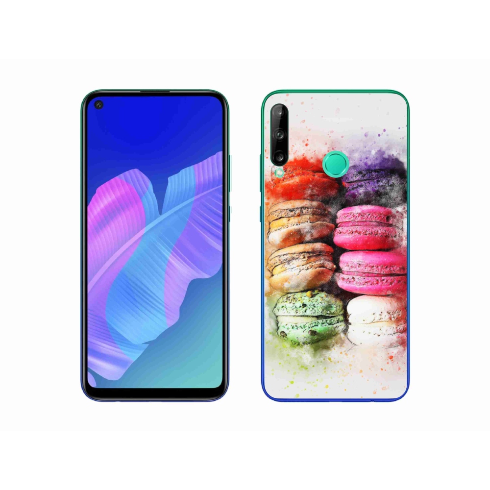 Gélový kryt mmCase na Huawei P40 Lite E - makrónky