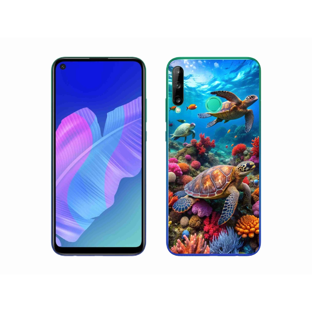 Gélový kryt mmCase na Huawei P40 Lite E - morský svet 2
