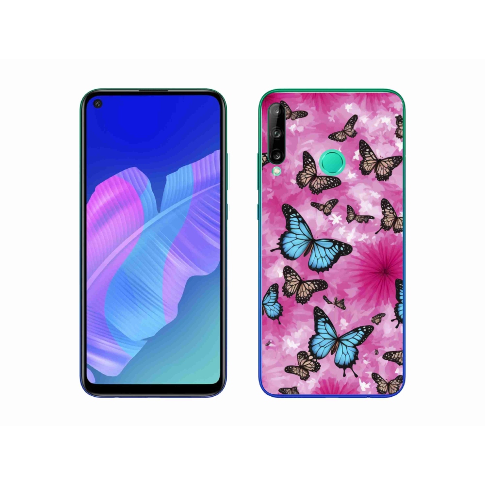 Gélový kryt mmCase na Huawei P40 Lite E - motýlia záhrada