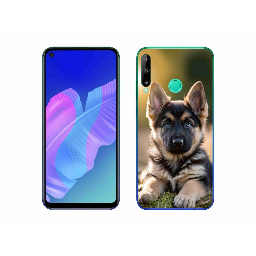 Gélový kryt mmCase na Huawei P40 Lite E - nemecký ovčiak v prírode