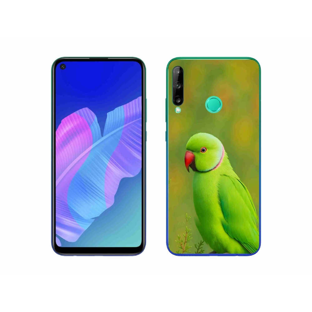 Gélový kryt mmCase na Huawei P40 Lite E - papagáj Alexandr 2