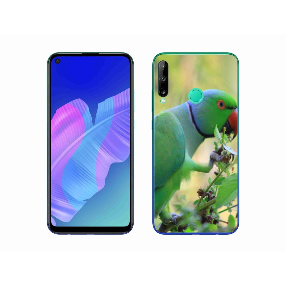 Gélový kryt mmCase na Huawei P40 Lite E - papagáj Alexandr