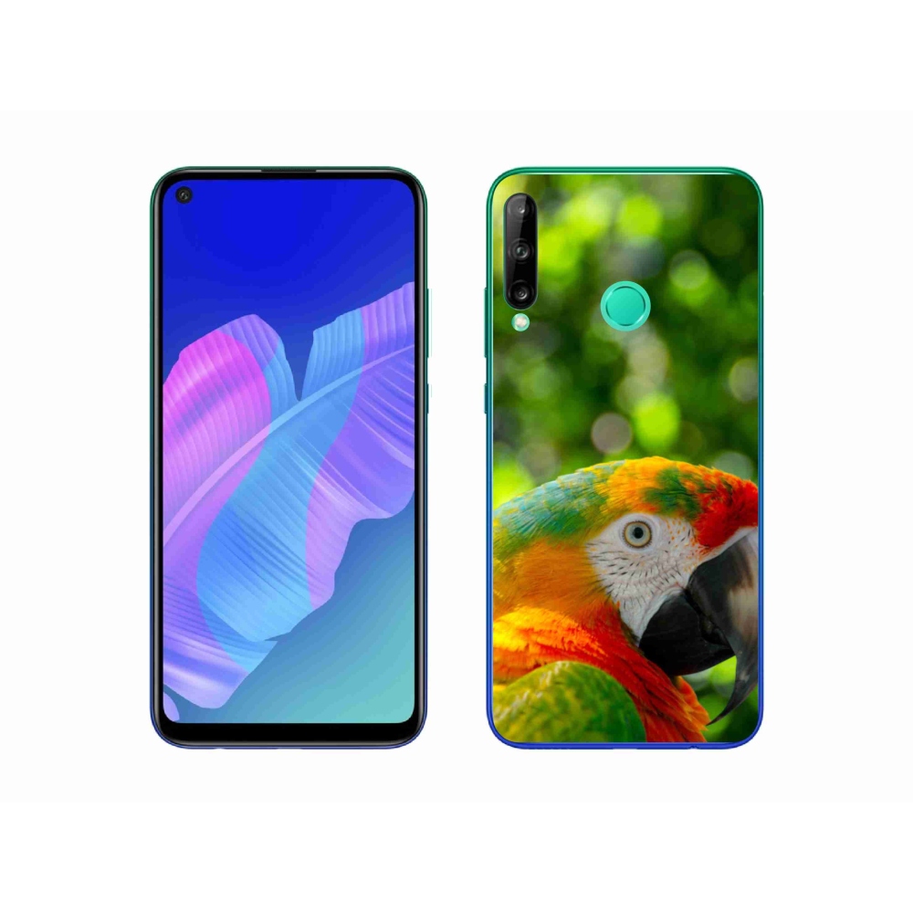 Gélový kryt mmCase na Huawei P40 Lite E - papagáj ara 3