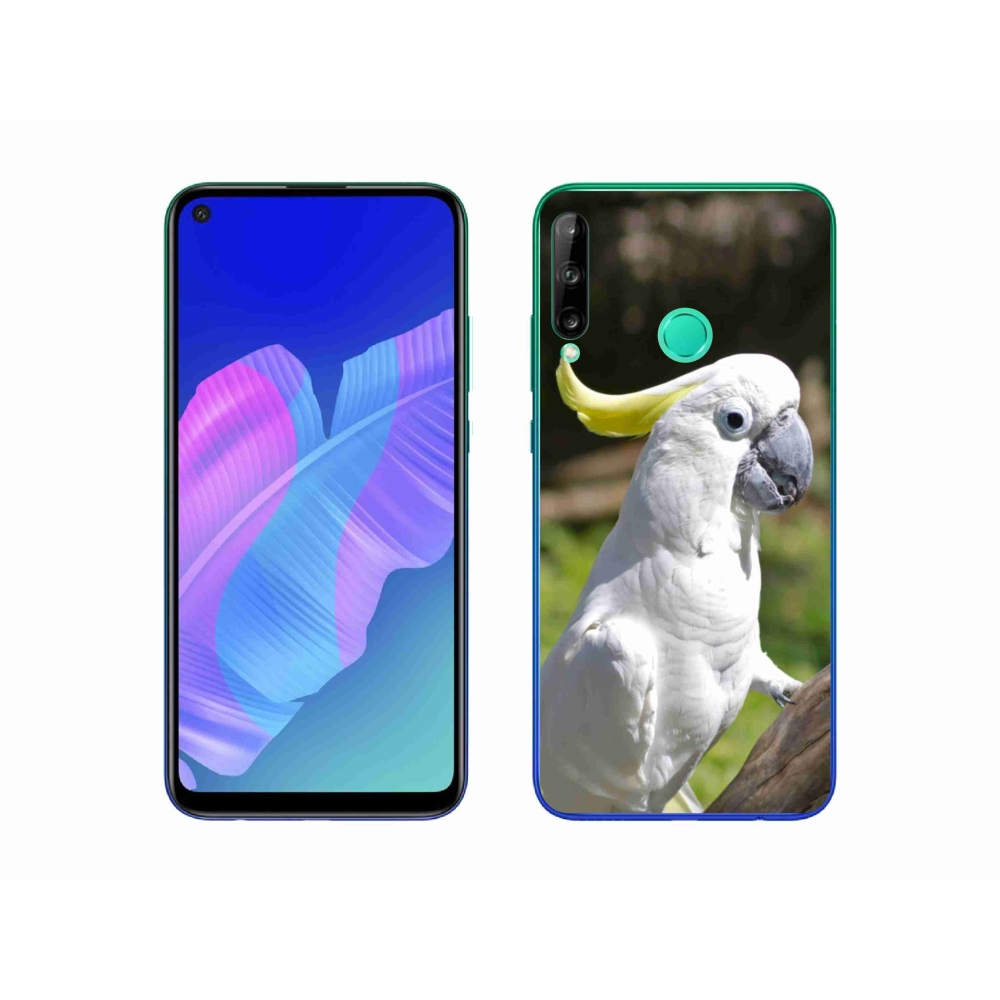 Gélový kryt mmCase na Huawei P40 Lite E - papagáj kakadu 2