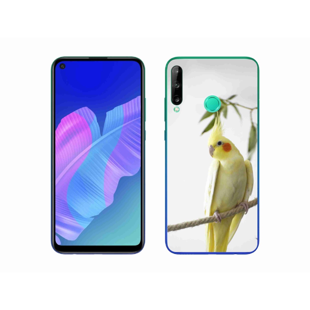 Gélový kryt mmCase na Huawei P40 Lite E - papagáj korela chocholatá