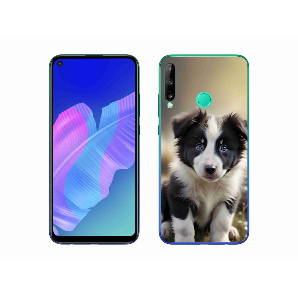 Gélový kryt mmCase na Huawei P40 Lite E - roztomilá border kólia