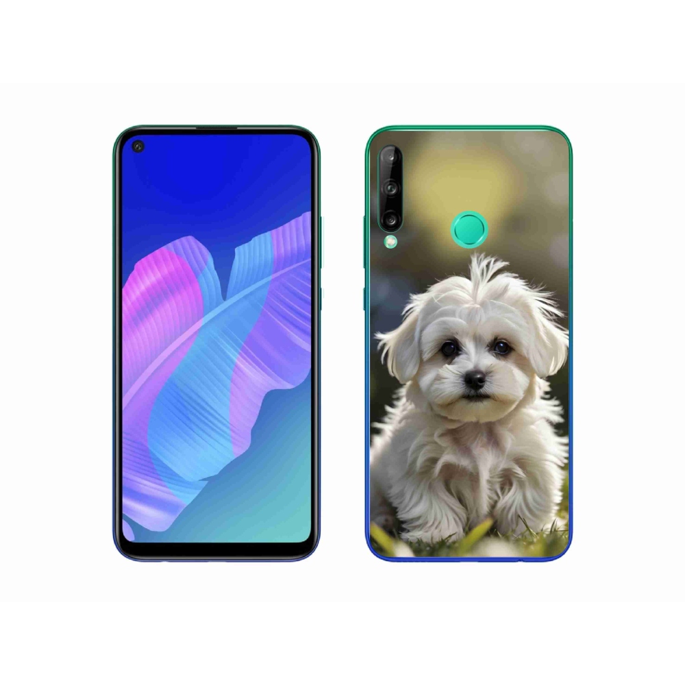 Gélový kryt mmCase na Huawei P40 Lite E - roztomilý maltézsky psík