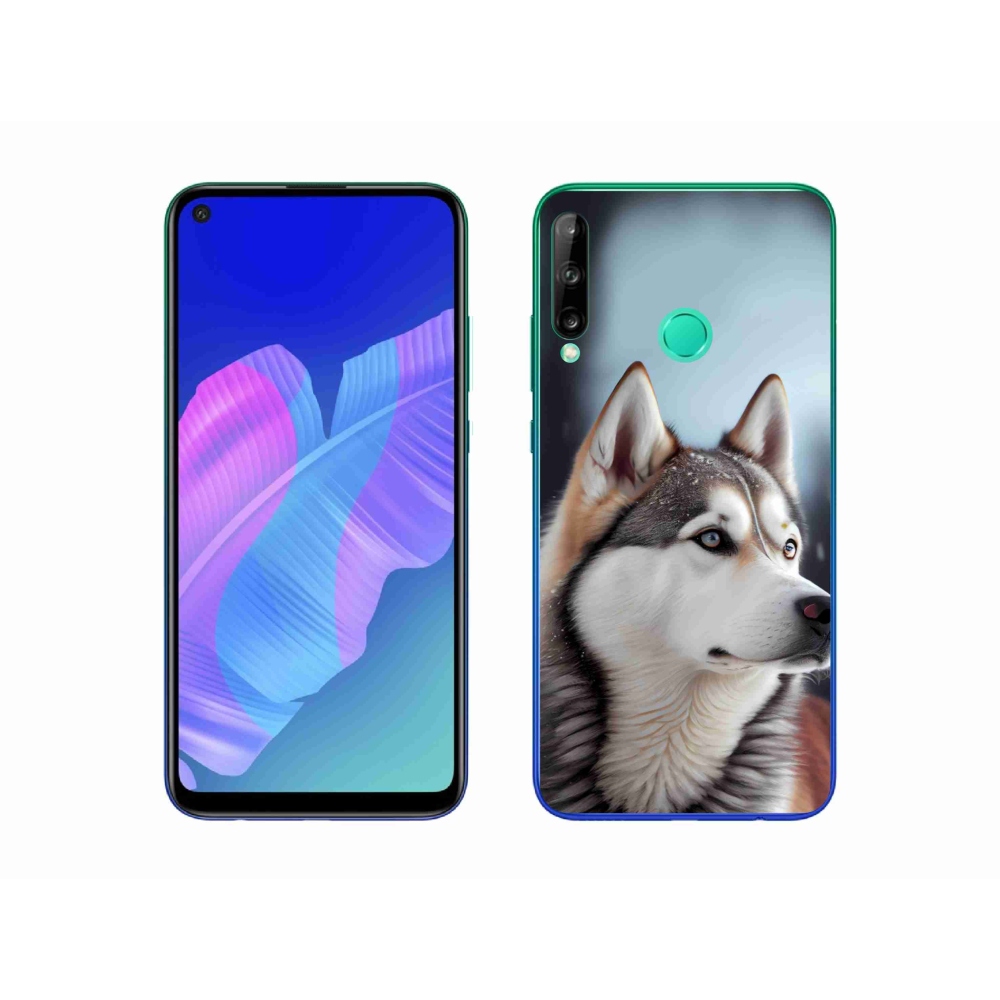 Gélový kryt mmCase na Huawei P40 Lite E - sibírsky husky