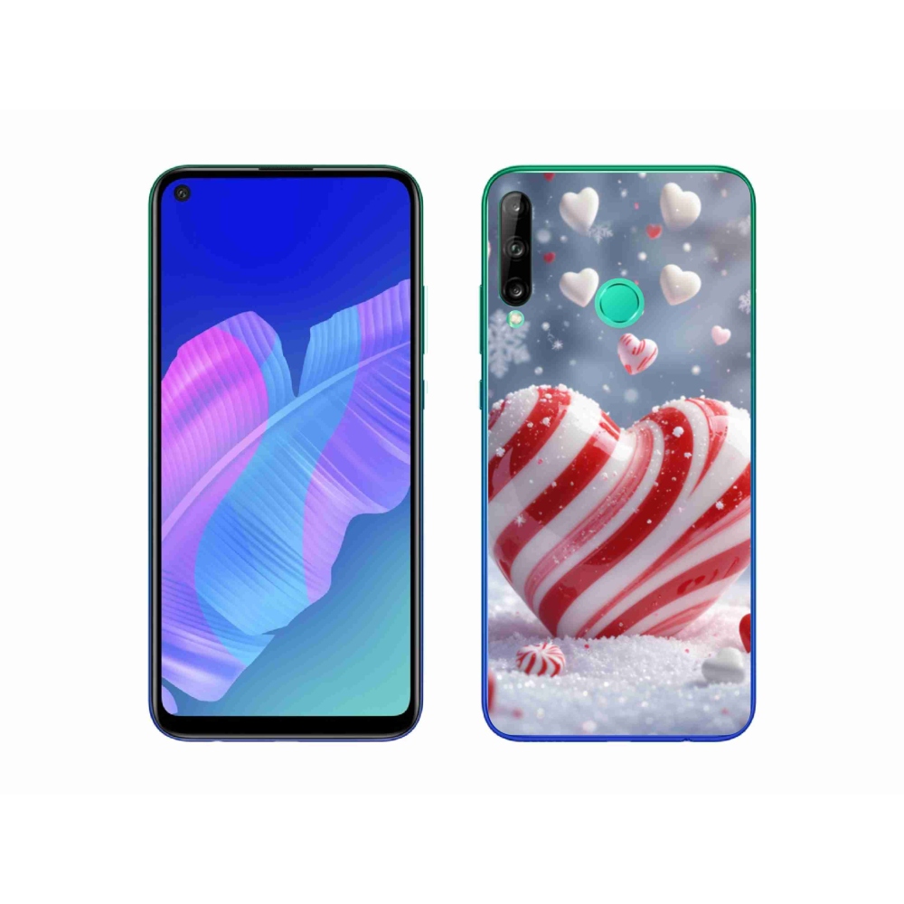 Gélový kryt mmCase na Huawei P40 Lite E - sladké srdce