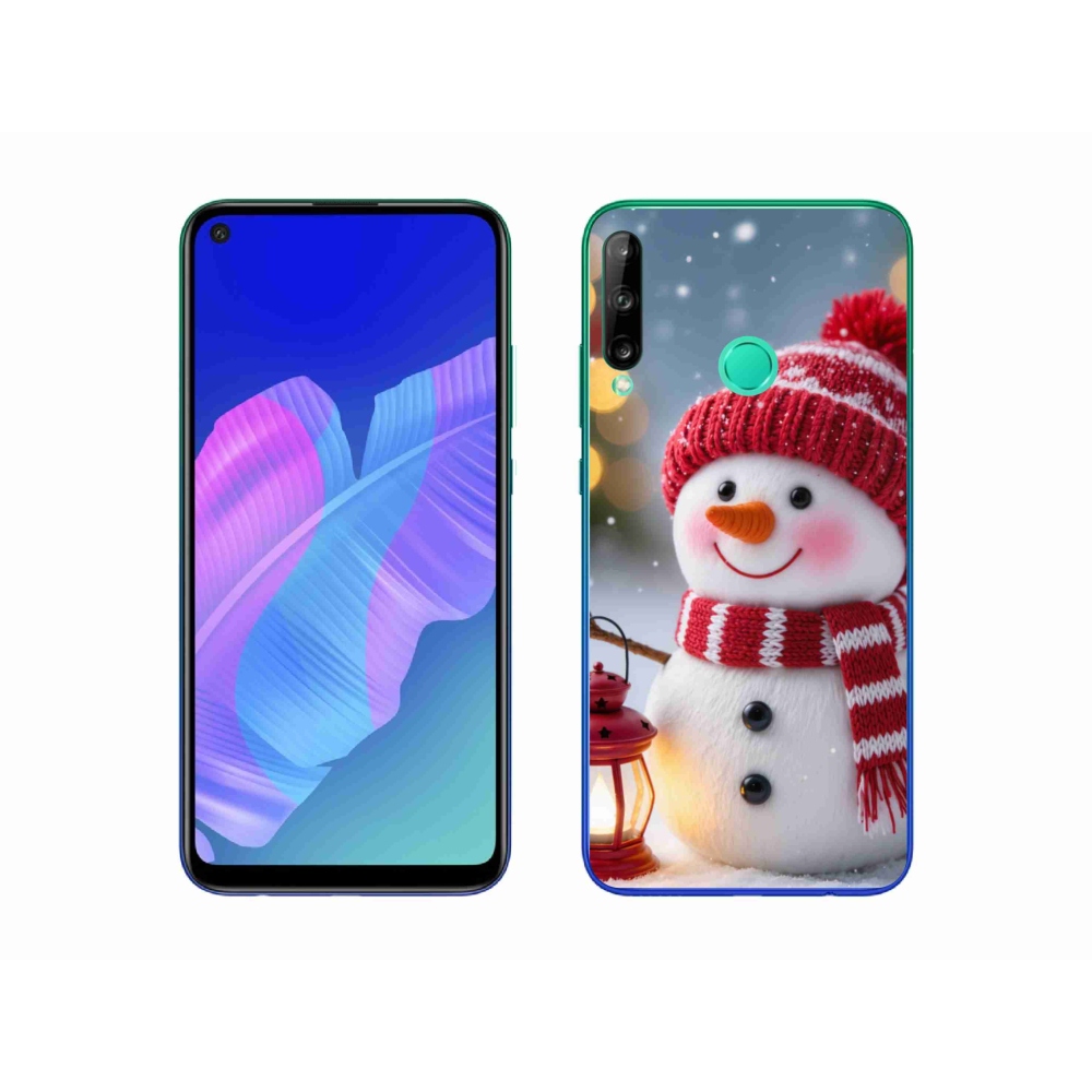 Gélový kryt mmCase na Huawei P40 Lite E - snehuliak 2