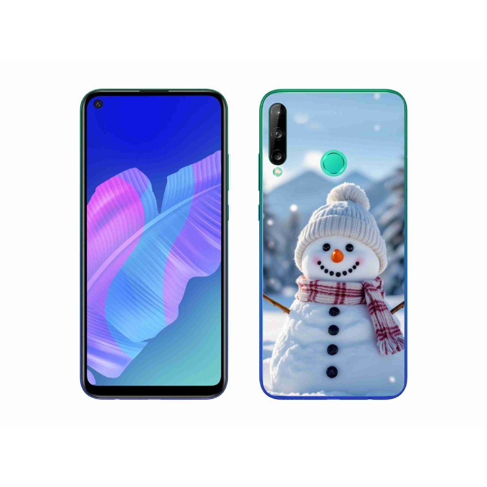 Gélový kryt mmCase na Huawei P40 Lite E - snehuliak 3