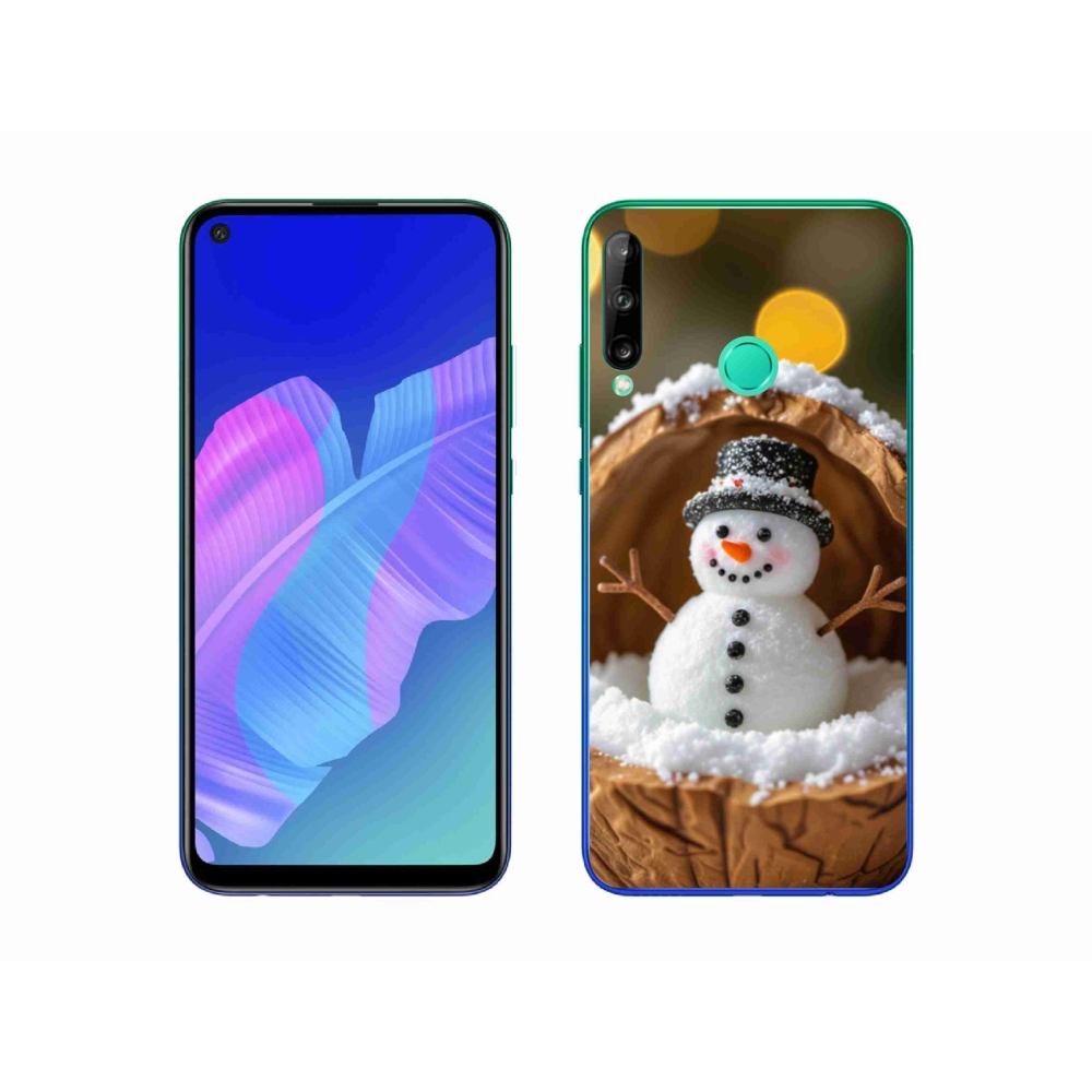Gélový kryt mmCase na Huawei P40 Lite E - snehuliak 4
