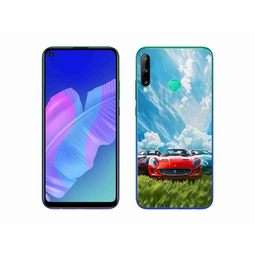 Gélový kryt mmCase na Huawei P40 Lite E - športové vozidlá