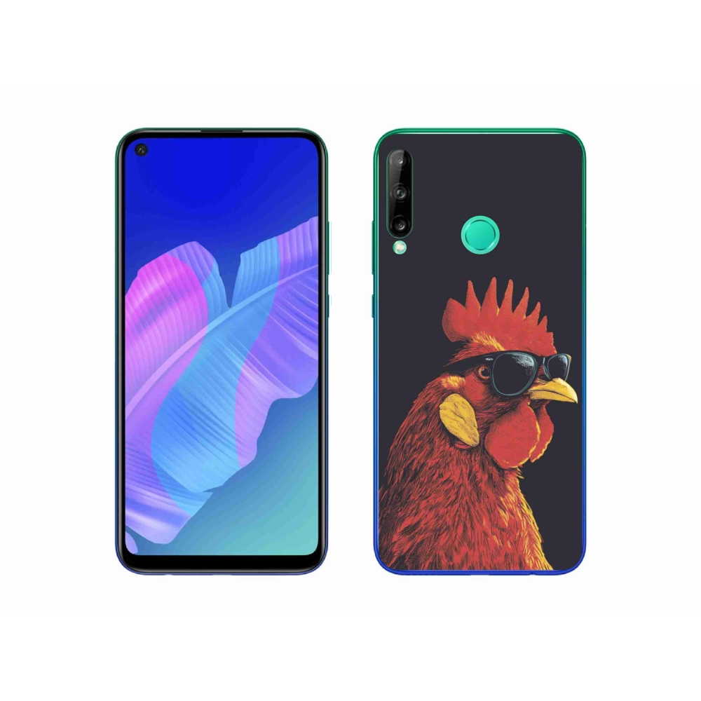 Gélový kryt mmCase na Huawei P40 Lite E - štýlový kohút