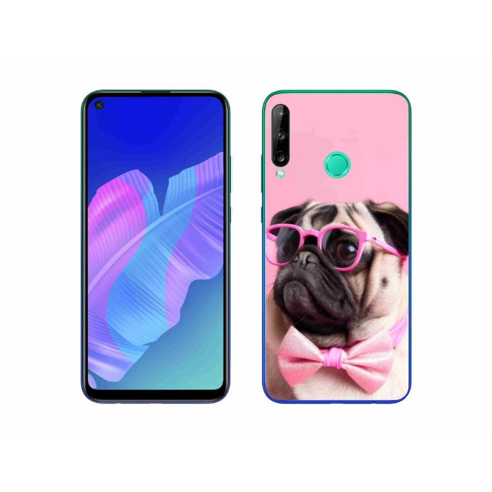Gélový kryt mmCase na Huawei P40 Lite E - štýlový mops