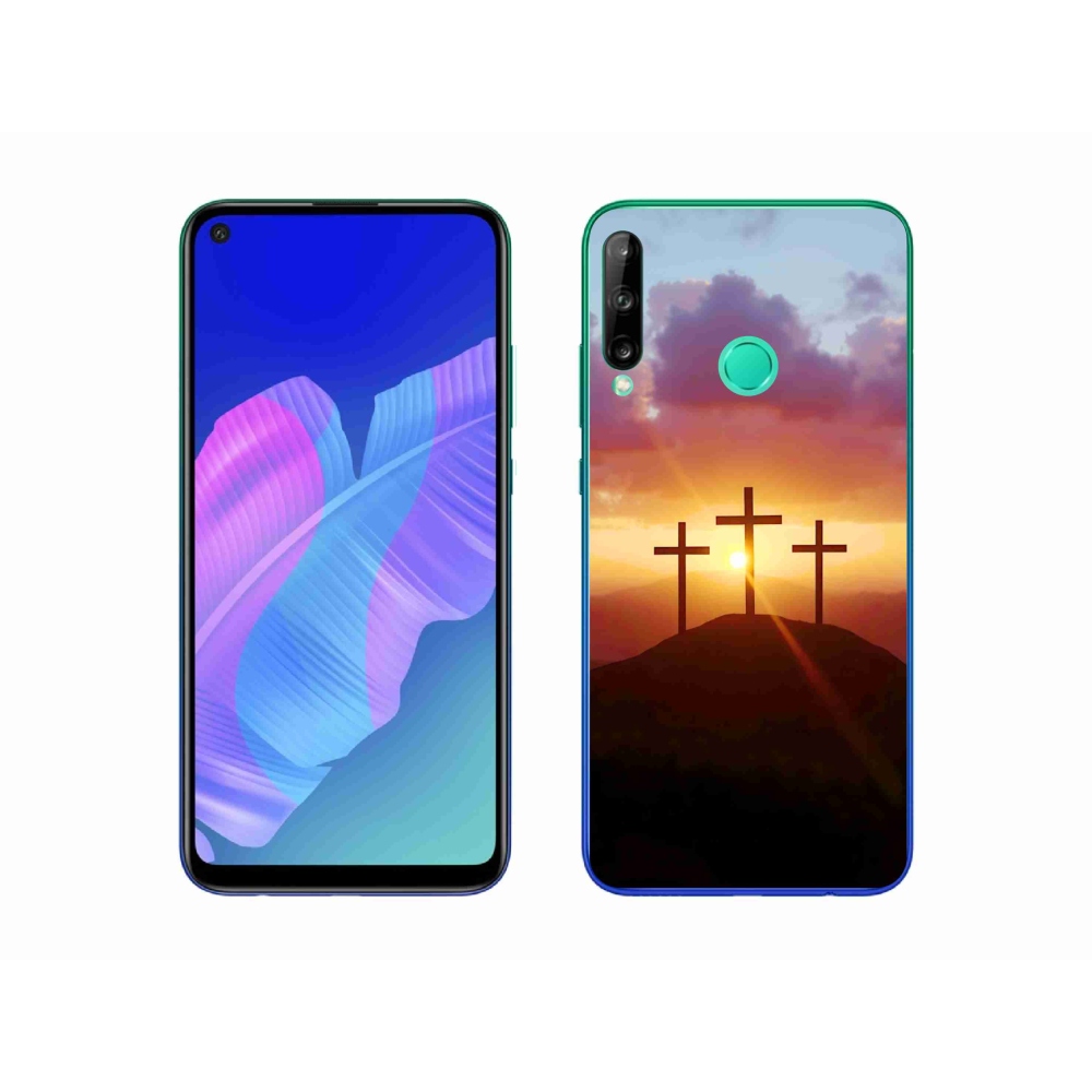 Gélový kryt mmCase na Huawei P40 Lite E - tri kríža