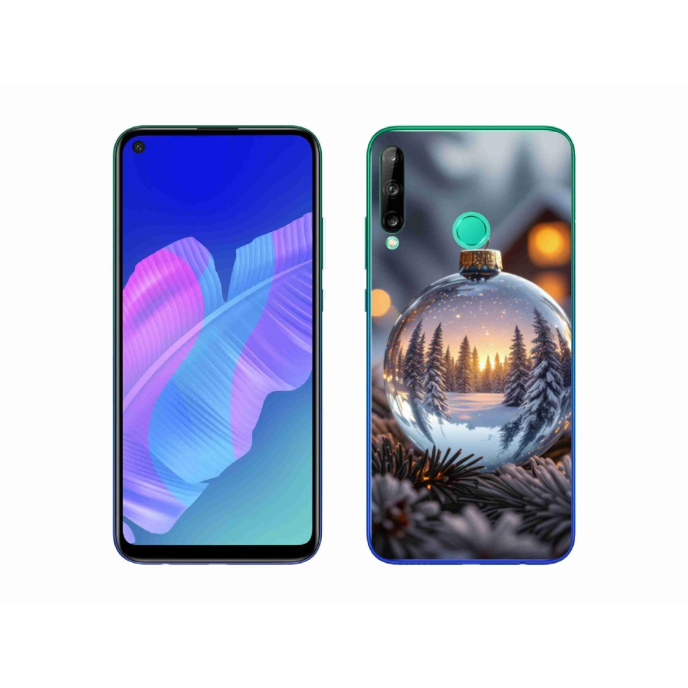 Gélový kryt mmCase na Huawei P40 Lite E - vianočná ozdoba