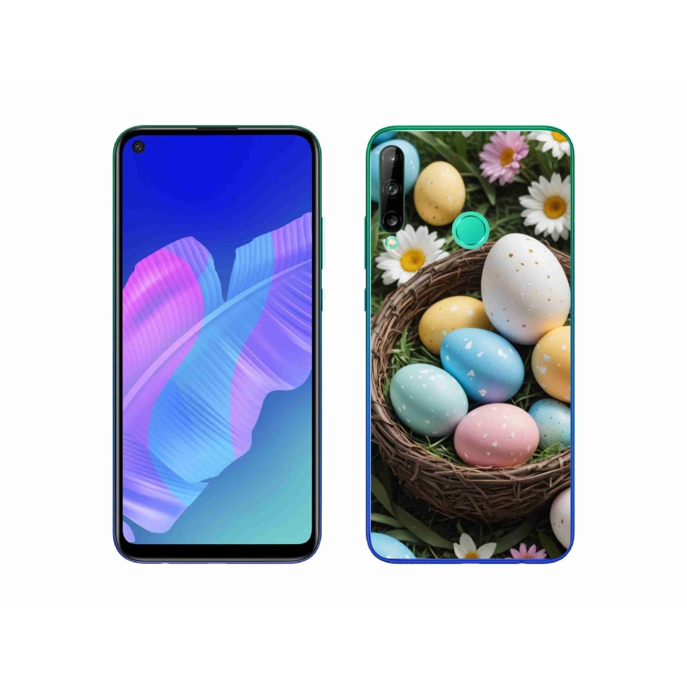 Gélový kryt mmCase na Huawei P40 Lite E - veľkonočné vajíčka 2