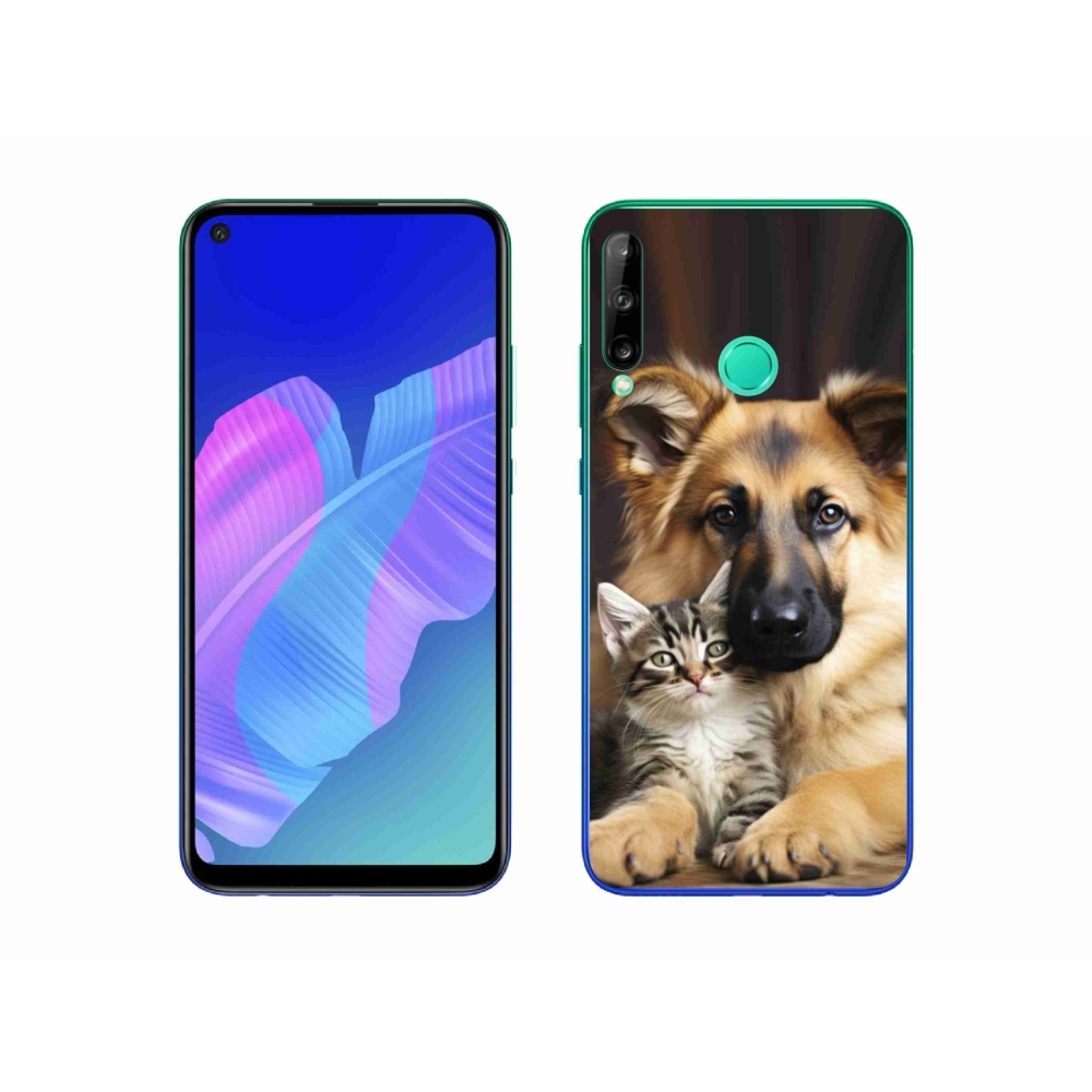 Gélový kryt mmCase na Huawei P40 Lite E - zvieracie priateľstvo