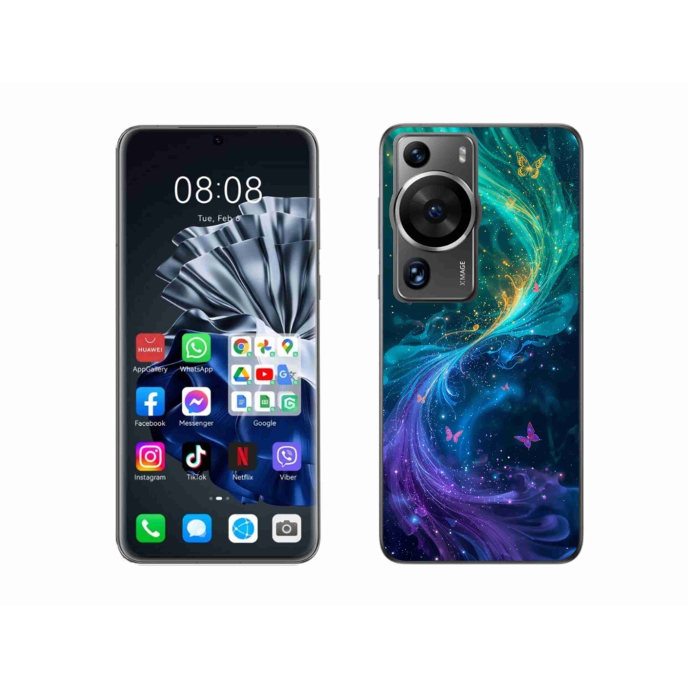 Gélový kryt mmCase na Huawei P60 Pro - abstraktný motív 31