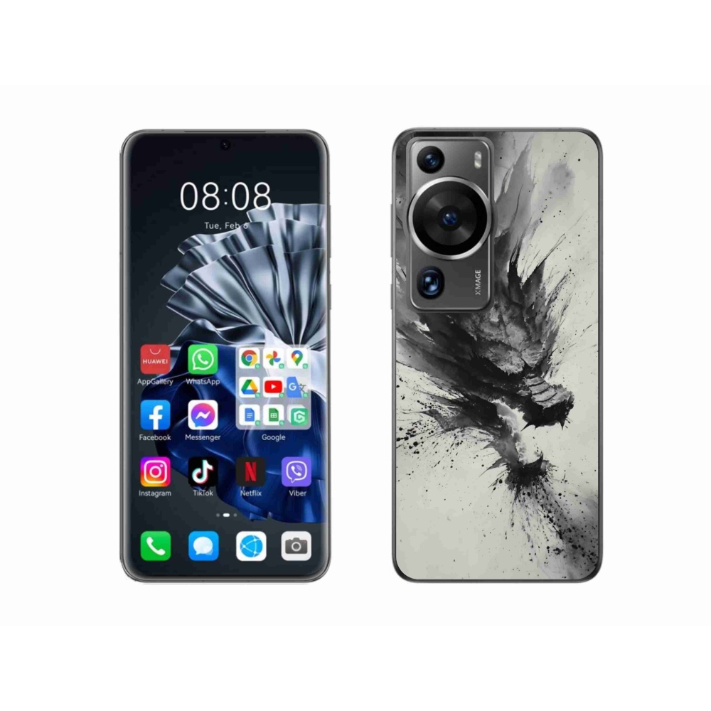 Gélový kryt mmCase na Huawei P60 Pro - abstraktný motív 32