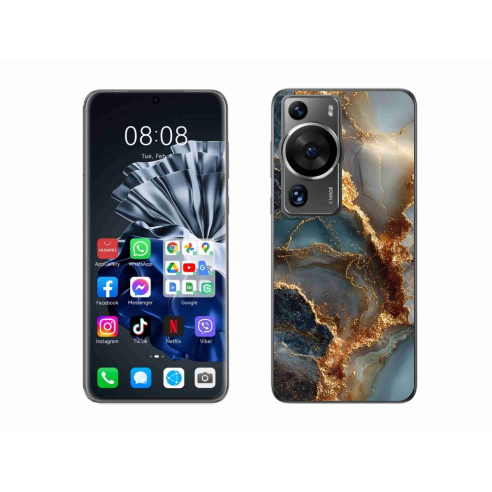 Gélový kryt mmCase na Huawei P60 Pro - abstraktný motív 33