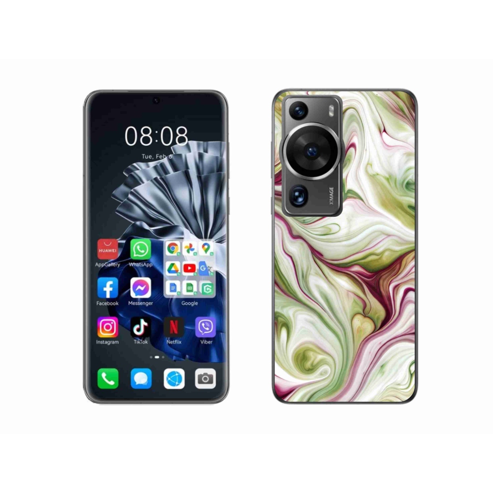 Gélový kryt mmCase na Huawei P60 Pro - abstraktný motív 36