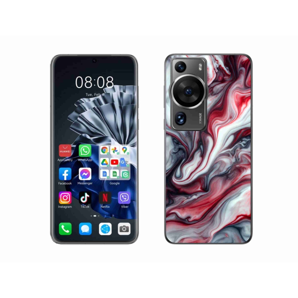 Gélový kryt mmCase na Huawei P60 Pro - abstraktný motív 37