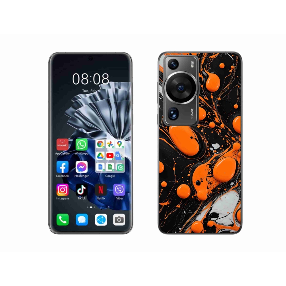 Gélový kryt mmCase na Huawei P60 Pro - abstraktný motív 41