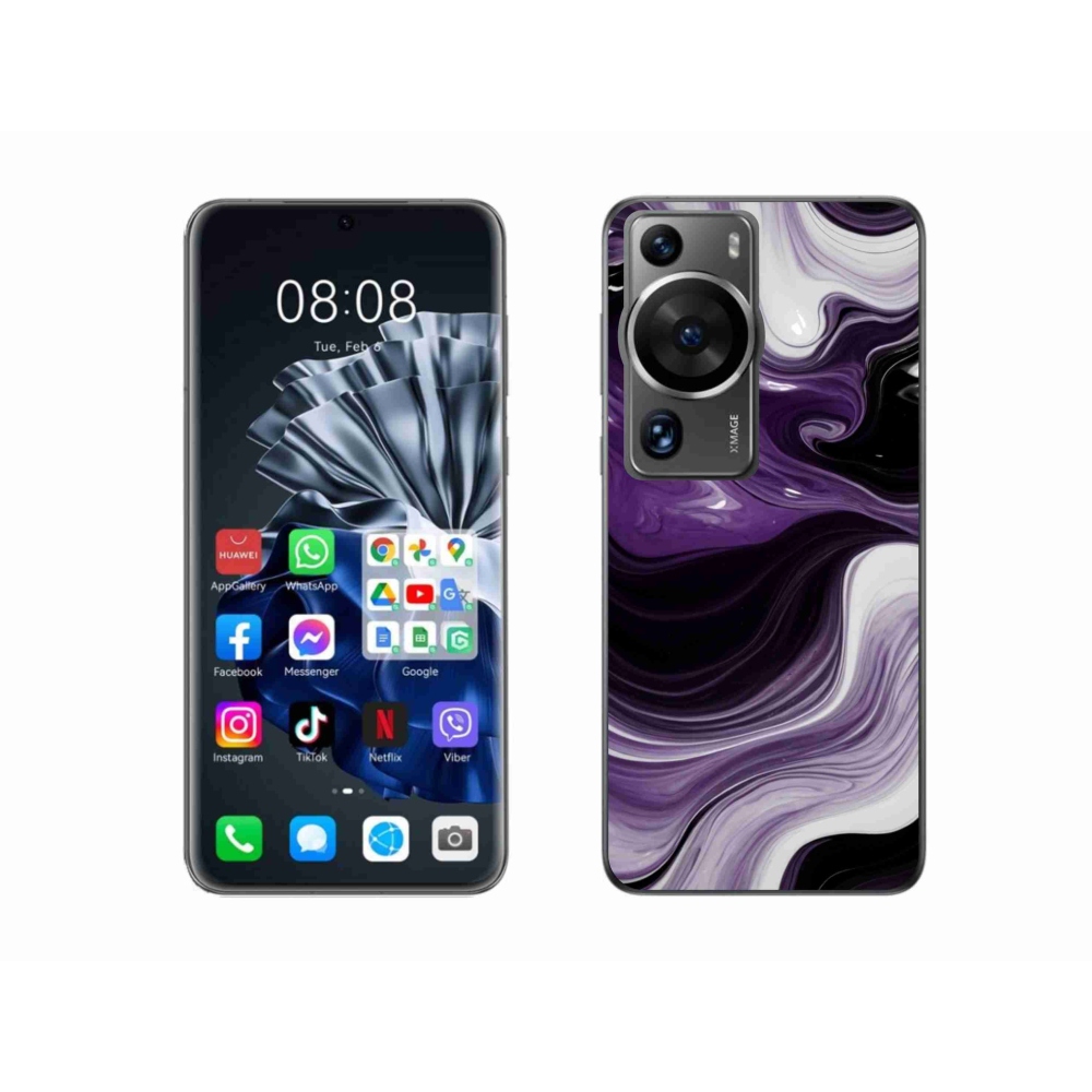 Gélový kryt mmCase na Huawei P60 Pro - abstraktný motív 46