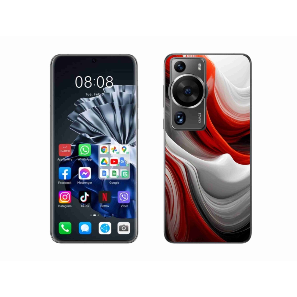 Gélový kryt mmCase na Huawei P60 Pro - abstraktný motív 47