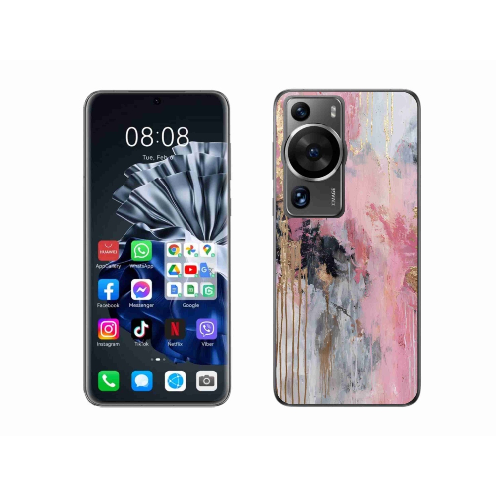 Gélový kryt mmCase na Huawei P60 Pro - abstraktný motív 49