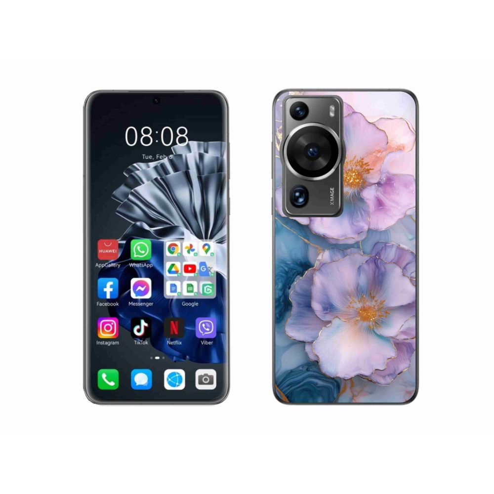 Gélový kryt mmCase na Huawei P60 Pro - abstraktný motív 51