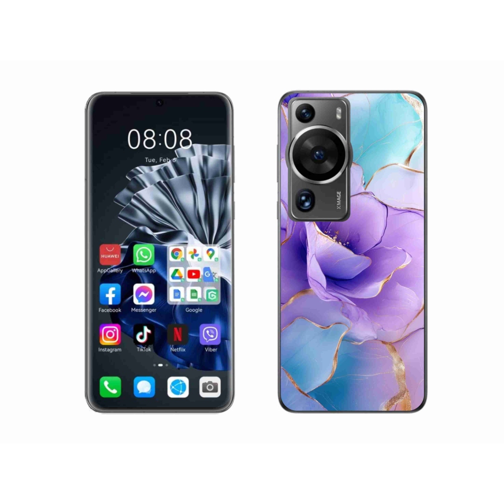 Gélový kryt mmCase na Huawei P60 Pro - abstraktný motív 52