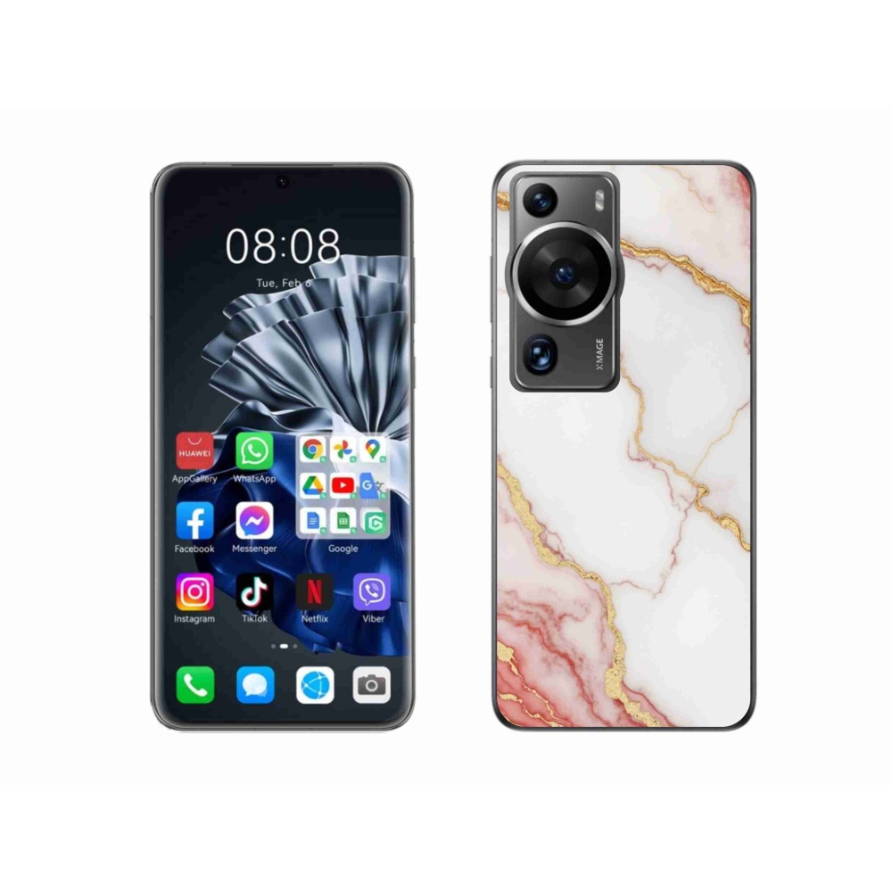 Gélový kryt mmCase na Huawei P60 Pro - abstraktný motív 53