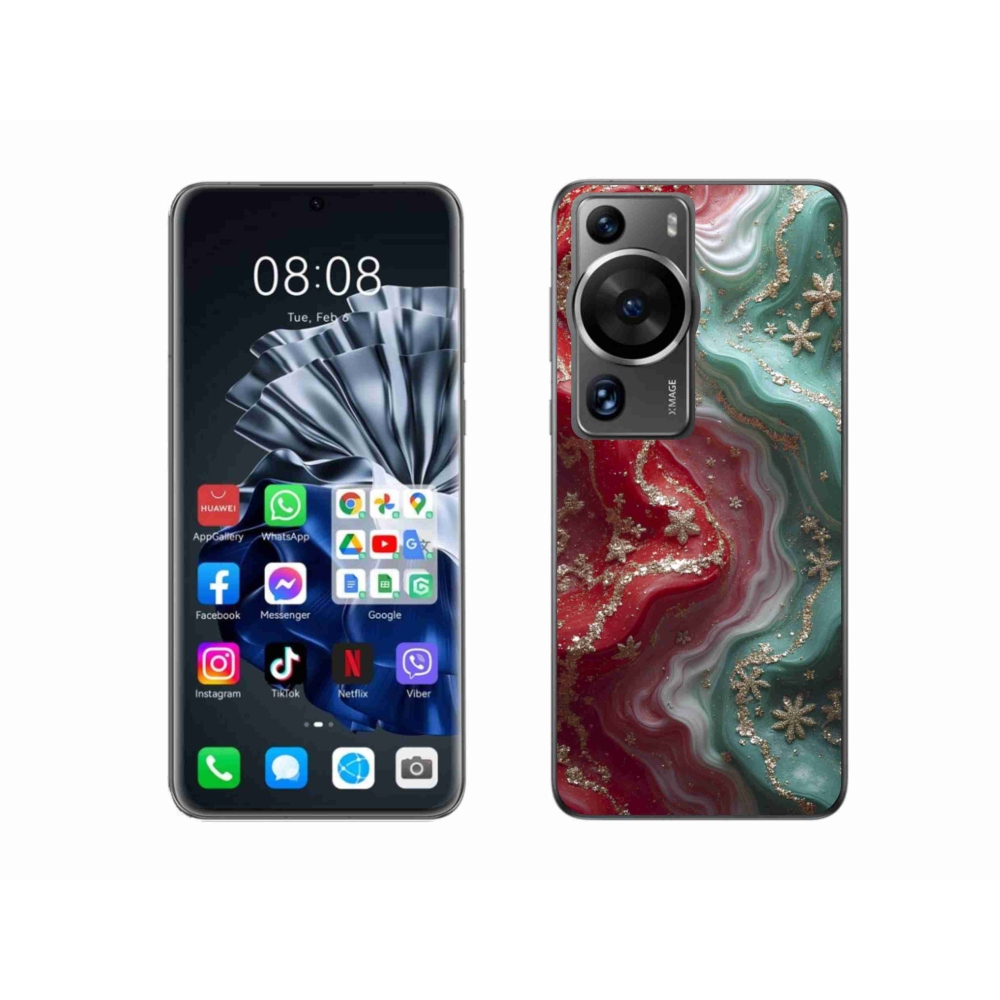 Gélový kryt mmCase na Huawei P60 Pro - abstraktný motív 54