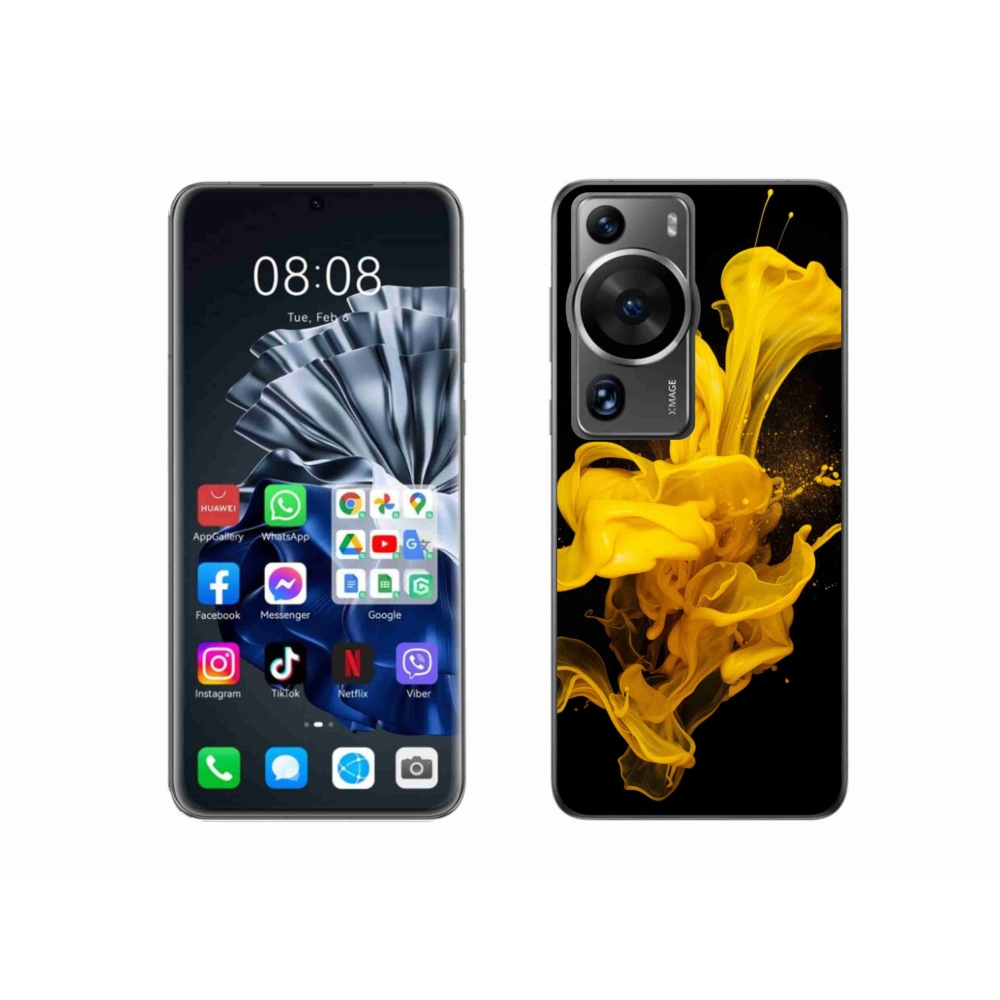Gélový kryt mmCase na Huawei P60 Pro - abstraktný motív 56