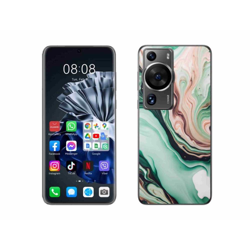 Gélový kryt mmCase na Huawei P60 Pro - abstraktný motív 62