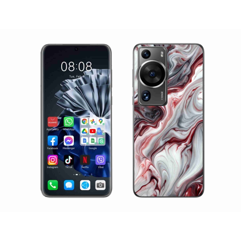 Gélový kryt mmCase na Huawei P60 Pro - abstraktný motív 64