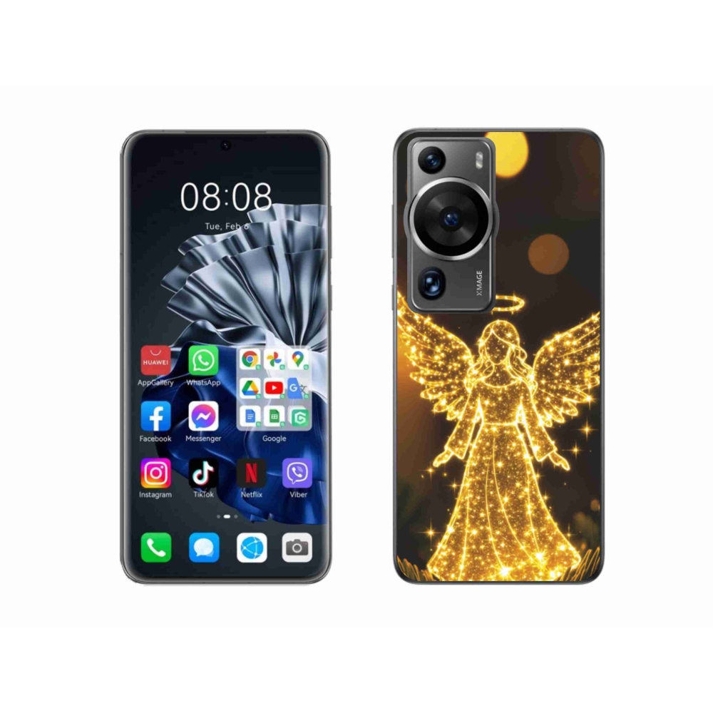 Gélový kryt mmCase na Huawei P60 Pro - anjel