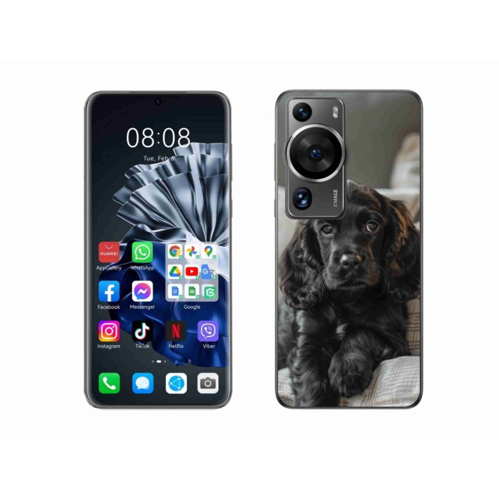 Gélový kryt mmCase na Huawei P60 Pro - anglický kokeršpaniel