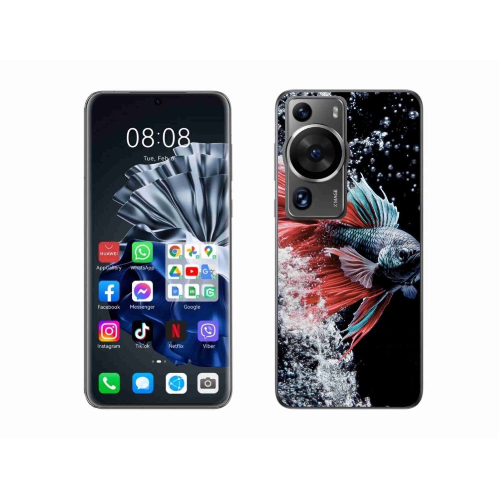 Gélový kryt mmCase na Huawei P60 Pro - bojovníčka pestrá