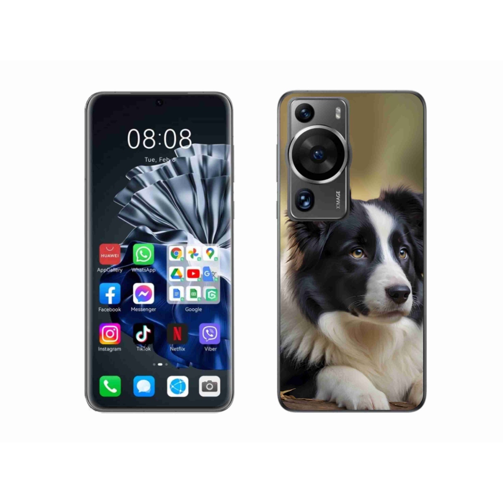 Gélový kryt mmCase na Huawei P60 Pro - border kólia 2
