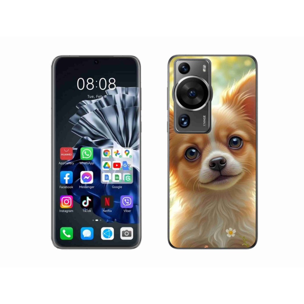 Gélový kryt mmCase na Huawei P60 Pro - čivava 5