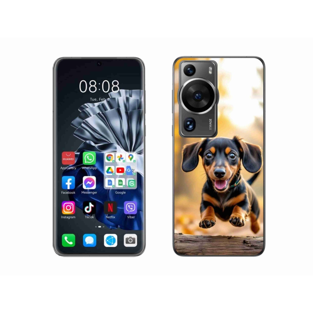 Gélový kryt mmCase na Huawei P60 Pro - jazvečík 2