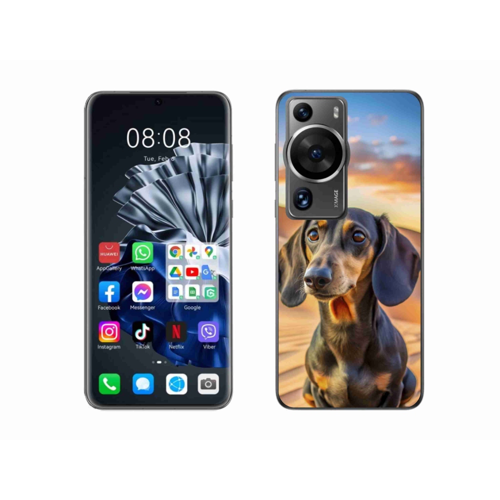 Gélový kryt mmCase na Huawei P60 Pro - jazvečík 3