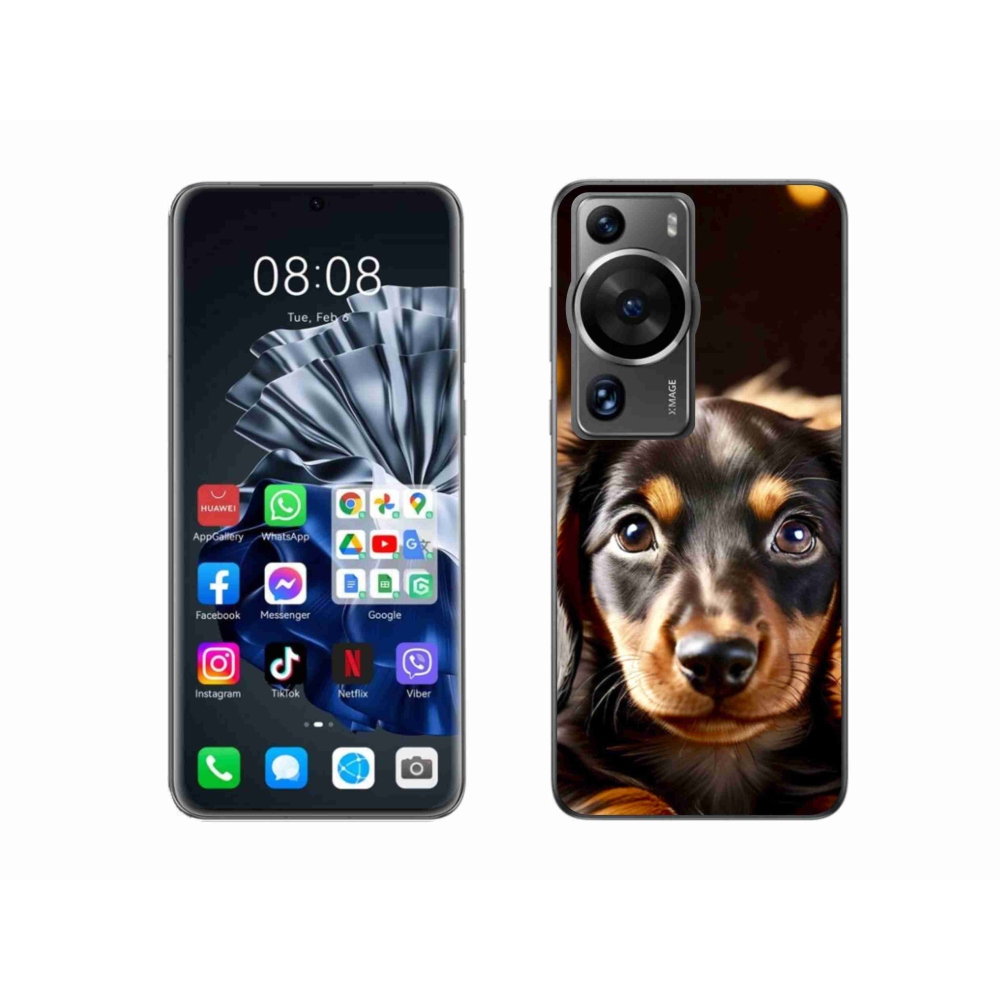 Gélový kryt mmCase na Huawei P60 Pro - jazvečík