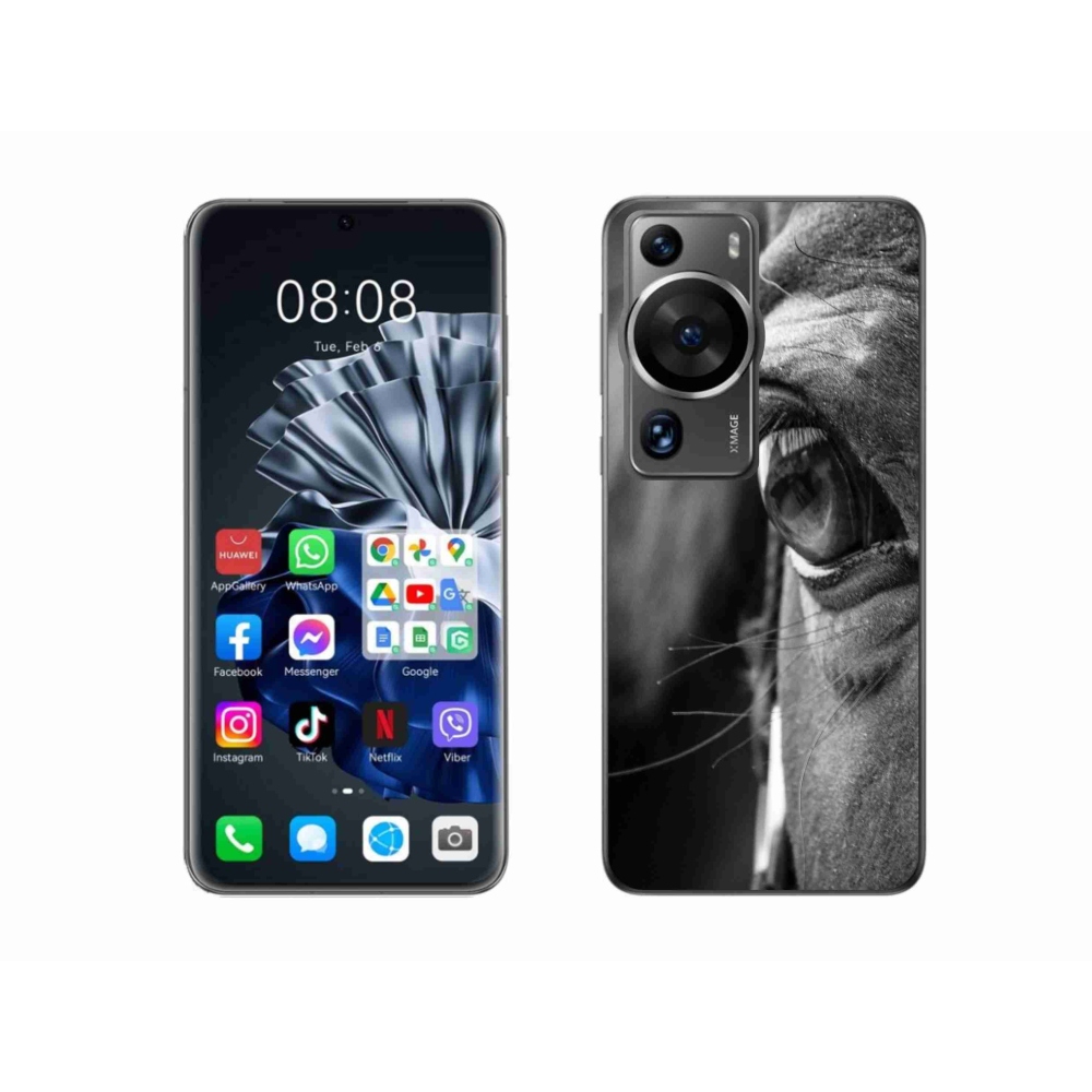 Gélový kryt mmCase na Huawei P60 Pro - konský pohľad